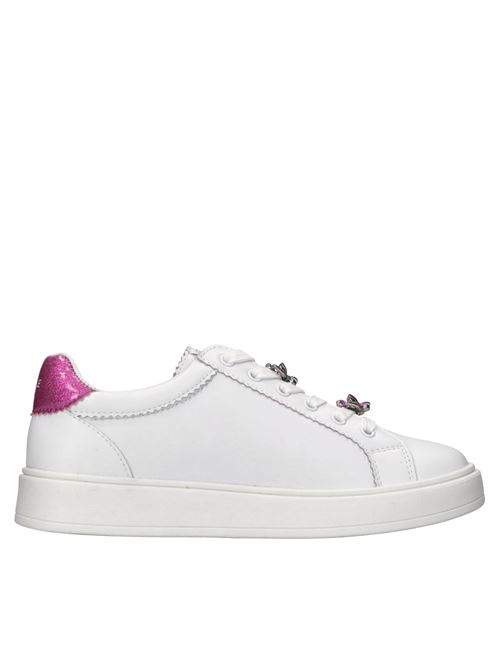 Sneakers in pelle GAELLE | GS0055L PRETTYBIANCO-FUXIA